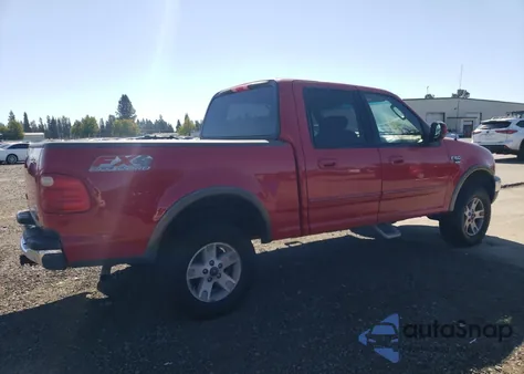 2003 Ford F150 Supercrew z USA, uszkodzony, nr VIN 1FTRW08L73KA53582